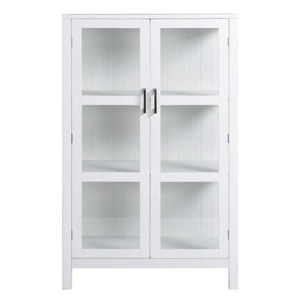 Glass Cabinets Legacy Home Glass display cabinet-CBT-C1610932THD - The Home Depot