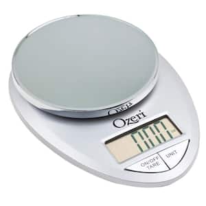Pro Digital Kitchen Food Scale, 1 g to 12 lbs. Capacity, in Elegant Chrome