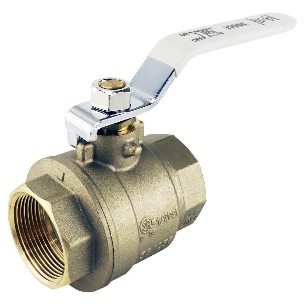 1-1/2 in. FNPT x FNPT Lead Free Brass Full Port Threaded Ball Valve price history on PriceWatchPro