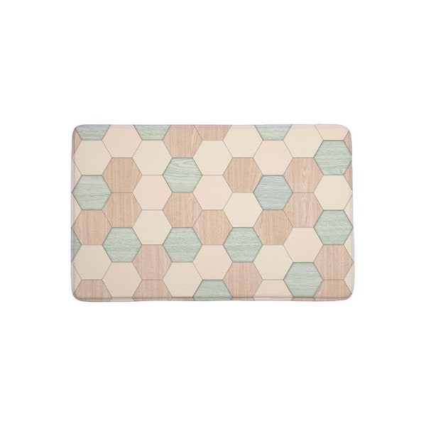 EverGrace Prisma Rectangle Kitchen Mat 22in.x 35in.