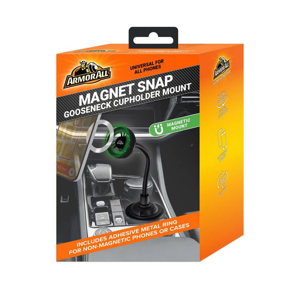 Magnetic Phone Mount for Car, Cupholder Phone Holder for MagSafe Phones