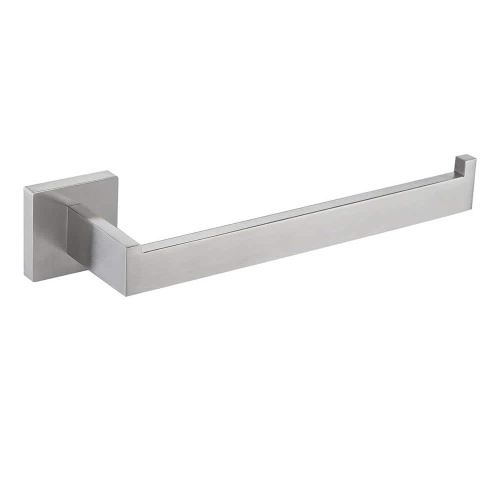Brushed Nickel 9-inch Stainless Steel Wall Mounted Hand Towel Bar