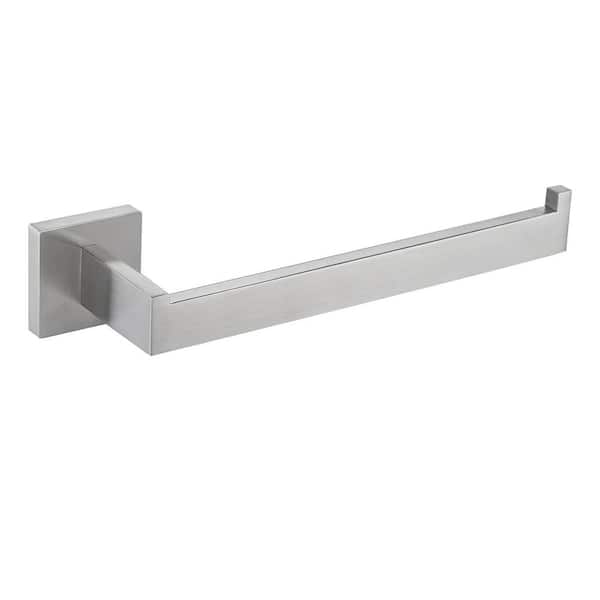 ATKING Bath 9 in. Wall Mounted Towel Bar Stainless Hand Towel Bar Towel Holder in Brushed Nickel