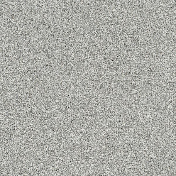 Lifeproof Evermore III - Infinite Gray - 65 Oz. SD Polyester Texture Installed Carpet