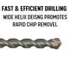 Drill America 1/2" X 5-7/8" MFD Series Carbide Tip Drill Bit – Multi-Material For Concrete, Tile, Glass, Masonry & More