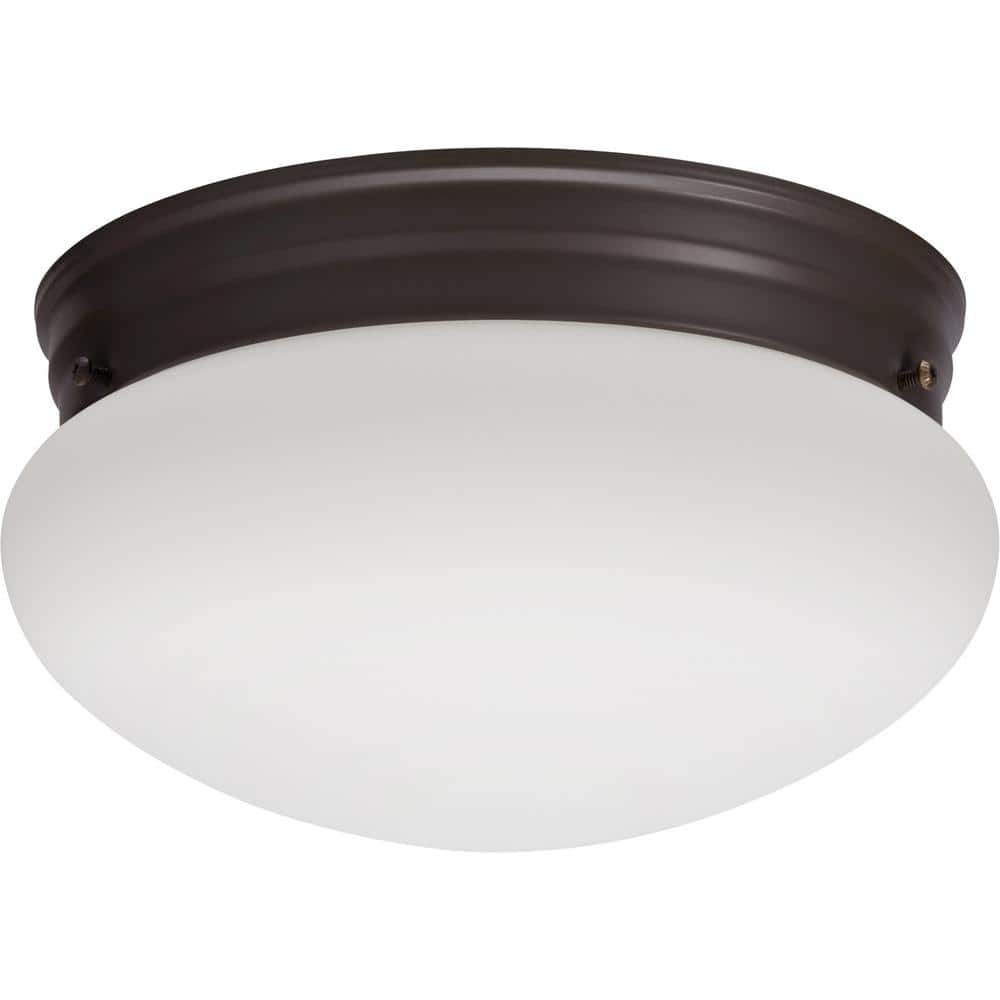 UPC 745975204373 product image for Essentials 1-Light Bronze Fluorescent Ceiling Light | upcitemdb.com