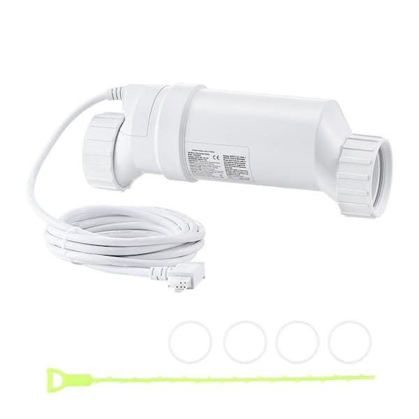 SKYSHALO Salt Water Chlorinator System, Pool Chlorination Cell Fits for Hayward, 0.14 sq. ft. Salt Stand Water System
