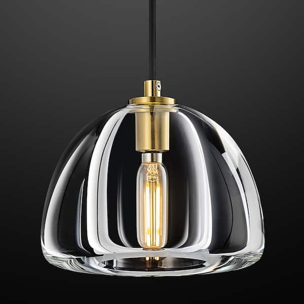 Modern Gold Pendant Lights Kitchen Island Ceiling Chandelier Indoor Crystal Hanging Light