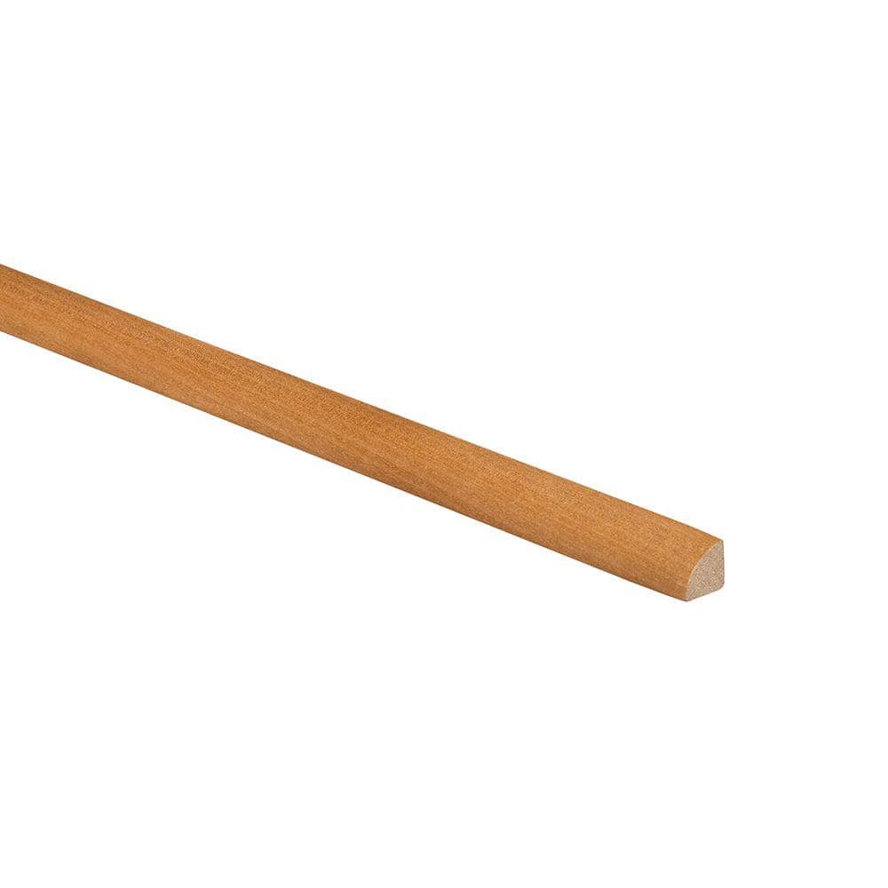Newport 96 in. W x 0.75 in. D x 0.75 in. H Solid Wood Kitchen Cabinet Quarter Round Molding in Cinnamon price history on PriceWatchPro