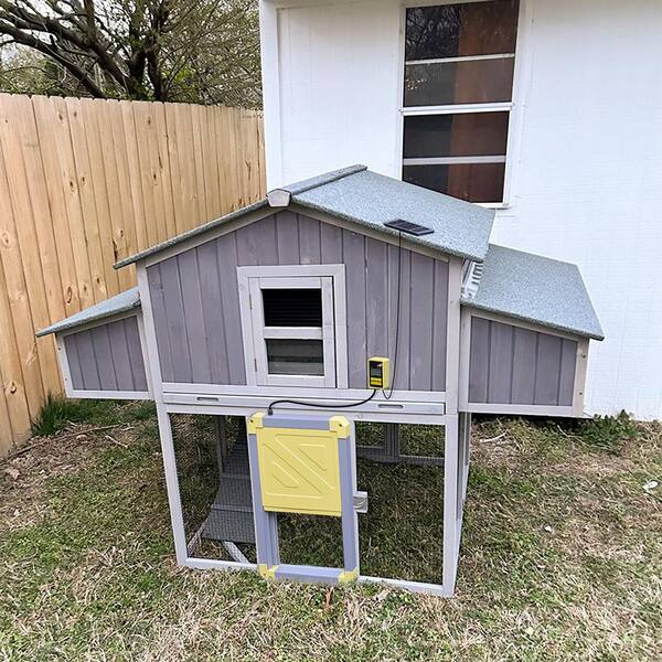 aivituvin Foldable Chicken Coop for 34 Chickens with Fast Assembly