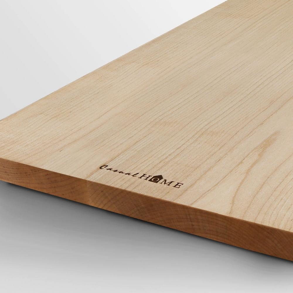 Maple Rectangular Cutting Board with Juice Groove