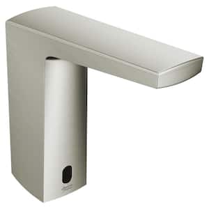 Paradigm Selectronic Battery Powered Single Hole Touchless Bathroom Faucet with SmarTherm 0.5 GPM in Brushed Nickel
