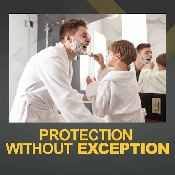 Faith 20A GFCI Outlet, ETL Listed, Non-Tamper-Resistant GFI Duplex Receptacles With LED