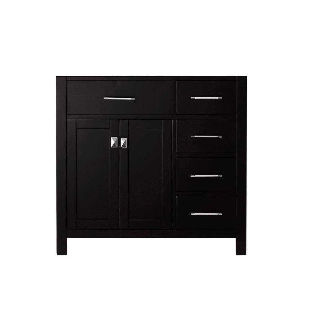 Virtu USA Caroline Parkway 36 in. W Bath Vanity Only in