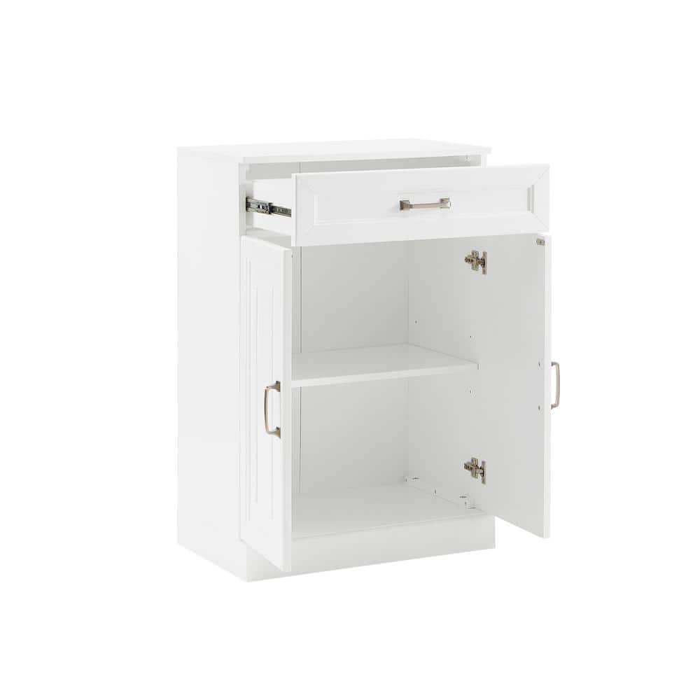 White Birch Accent Cabinet with Adjustable Shelving