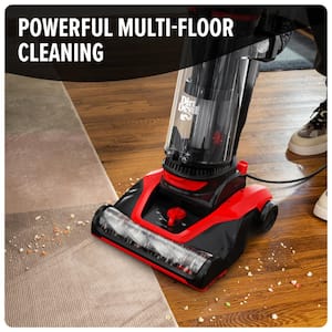 Multi-Surface Extended Reach, Bagless, Corded, Washable Filter, Upright Vacuum Cleaner for Carpet & Hard Floor, UD76300V