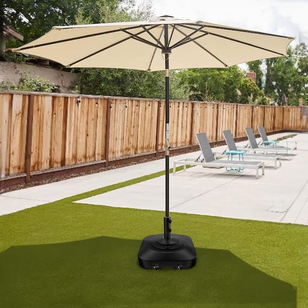 12 ft patio umbrella canada LAUSAINT HOME 12FT Deluxe Cantilever Cantilever Umbrella with Base Included Heavy Duty Outdoor Umbrellas Garden, Backyard Scott Foil Premium 2012 Color:CJF080-1-DBS 6.9 ft Pole Diameter Alpha Gamma Delta fanny pack