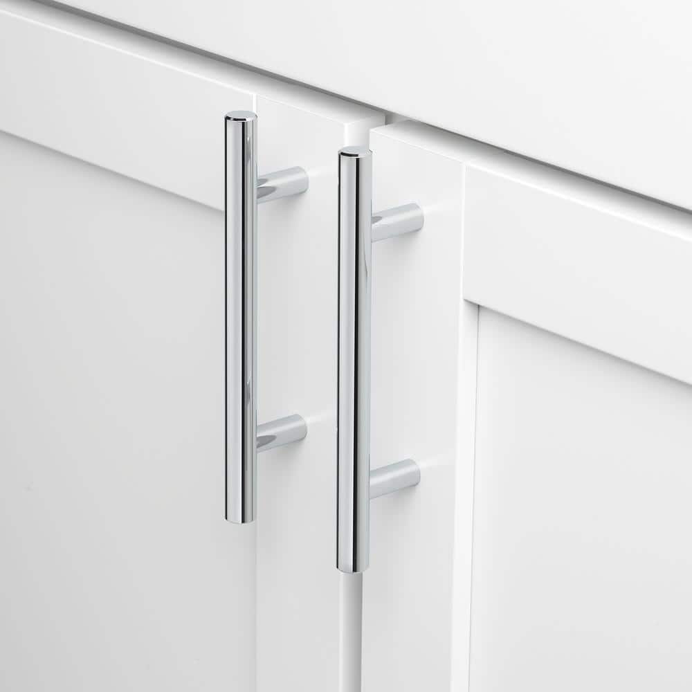 Polished Chrome 3" Center-to-Center Modern Bar Pull
