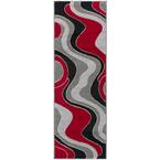Sian Multicolor Graphic 2 ft. x 6 ft. Runner Rug