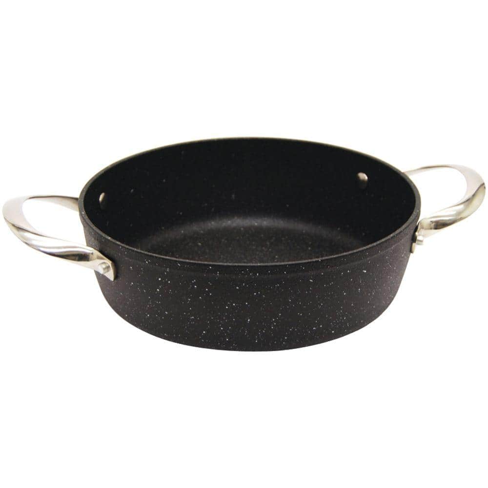The Rock 9-Inch Fry Pan/Square Dish with T-Lock Detachable Handle -  Cooking, Baking, Serving, Frying - Dishwasher Safe - Oven Safe - 9 Frying  Pan 