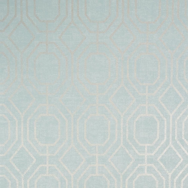 Unbranded Transform Geo Duck Egg Peel and Stick Wallpaper