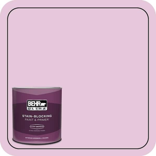 BEHR ULTRA 1 qt. #M120-2 Kiss Good Night Extra Durable Eggshell Enamel Interior Paint & Primer