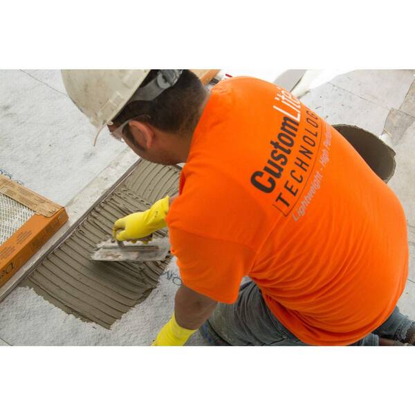Custom Building Products VersaBond Gray Thin-Set Mortar 50 lb Custom Building Products VersaBond Gray Thin-Set Mortar 50 lb