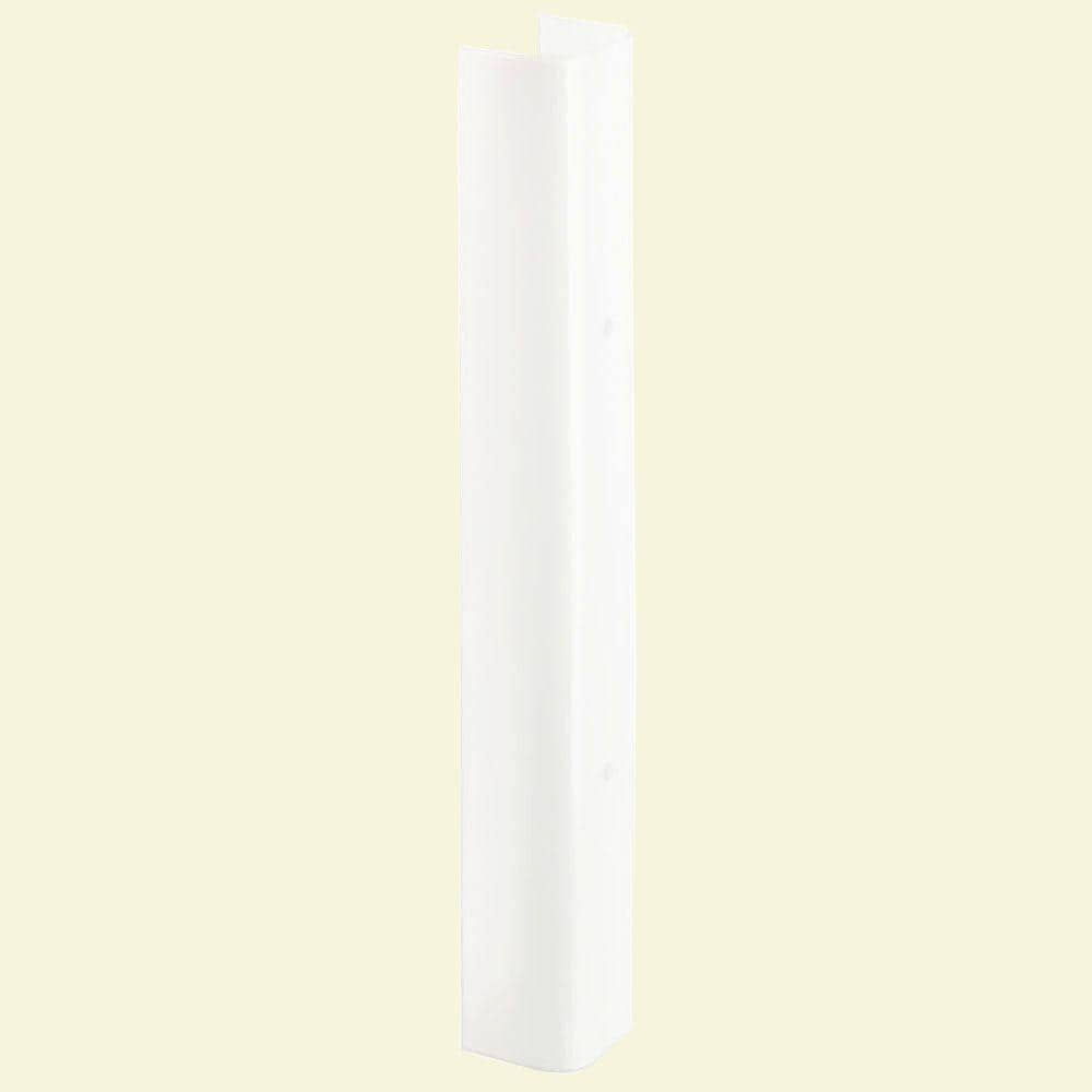 Westinghouse 3-3/4 in. White Channel Glass with 3 in. Depth and 24 in.  Width 8176000 - The Home Depot