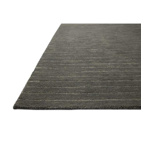 Chris Love Julia Henry Charcoal / Ivory 9 ft. 3 in. x 13 ft. Contemporary Area Rug