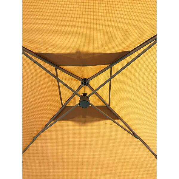 Garden Winds RipLock 350 Slate Gray Replacement Canopy for