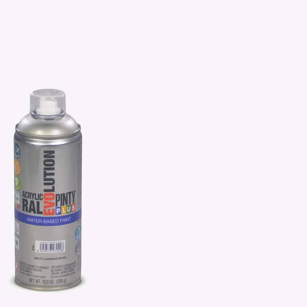 PINTY PLUS Evolution Acrylic 10.9 oz. Matt Clear, Water Base Spray Paint