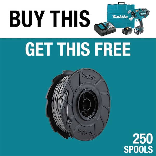 18V LXT Lithium-Ion Brushless Cordless Deep Capacity Rebar Tying Tool Kit (5.0Ah)