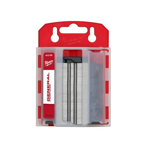 Milwaukee General Purpose Utility Blades with Dispenser (100-Piece