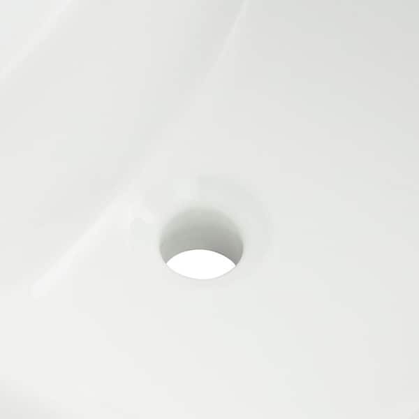 Glacier Bay 21 in. Drop-In Rectangular Vitreous China
