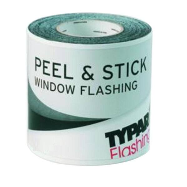 Typar 4 in. x 75 ft. Butyl Adhesive Composite Peel and Stick Flashing Roll