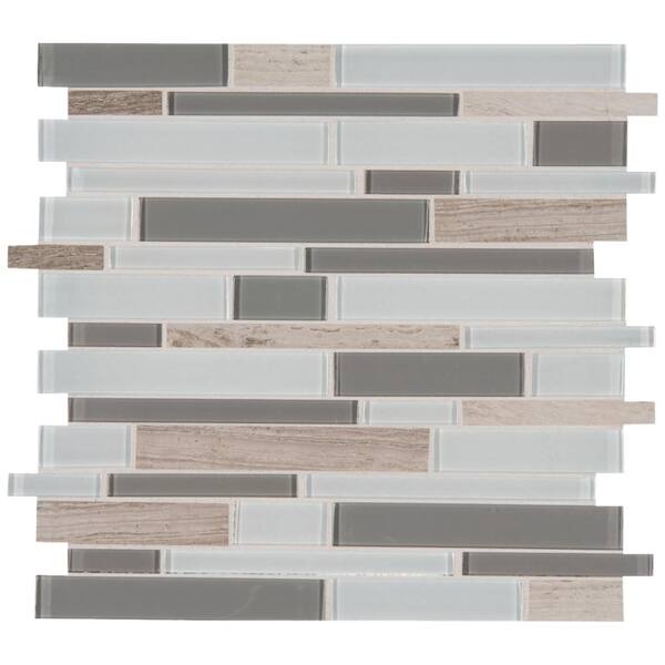 Silver Canvas Interlocking Tile - MSI Backsplash Tile