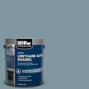 1 gal. #530F-5 Waterscape Urethane Alkyd Satin Enamel Interior/Exterior Paint