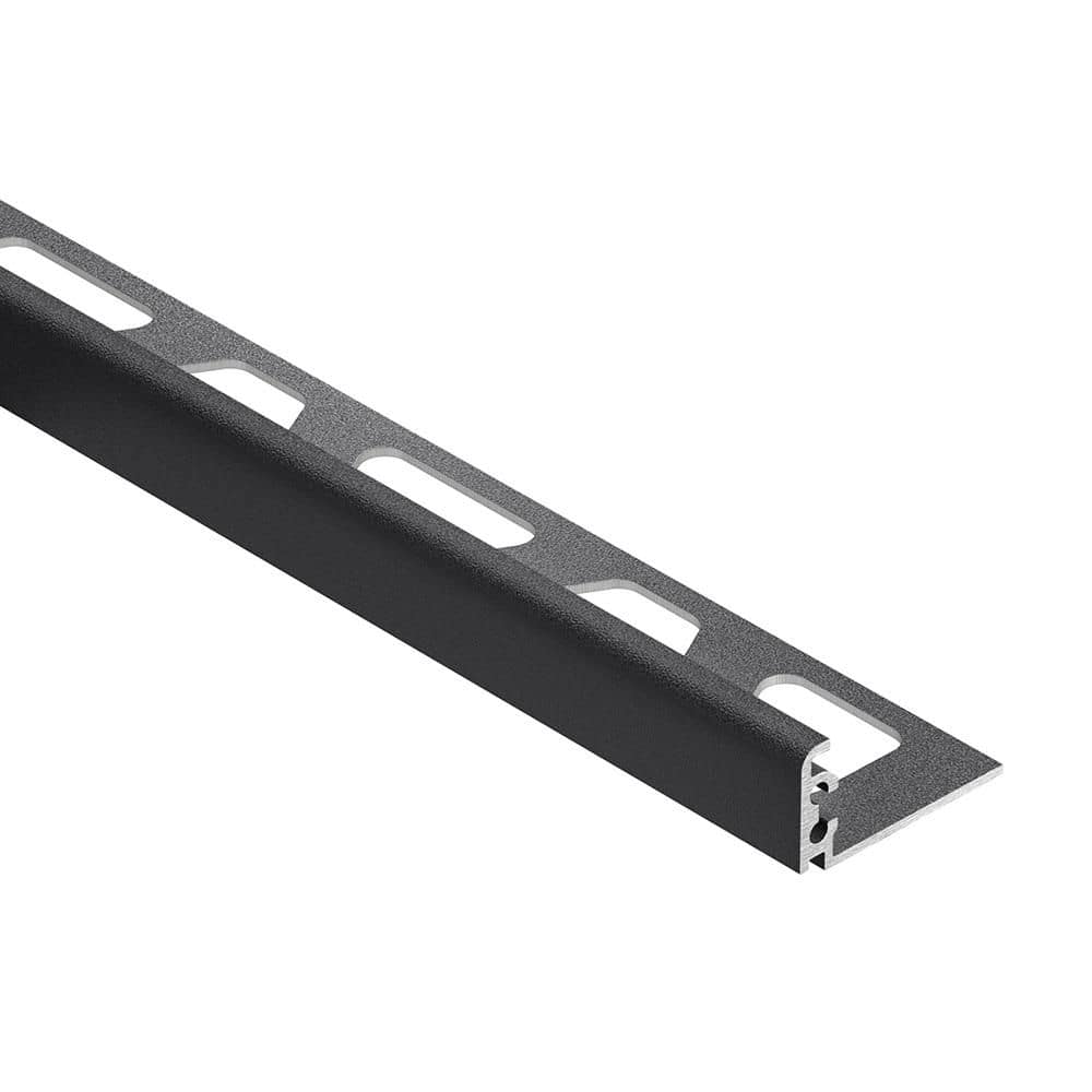 Jolly Dark Anthracite Textured Color-Coated Aluminum. 5 in. x 98.5 in. Metal L-Angle Tile Edge Trim price history on PriceWatchPro