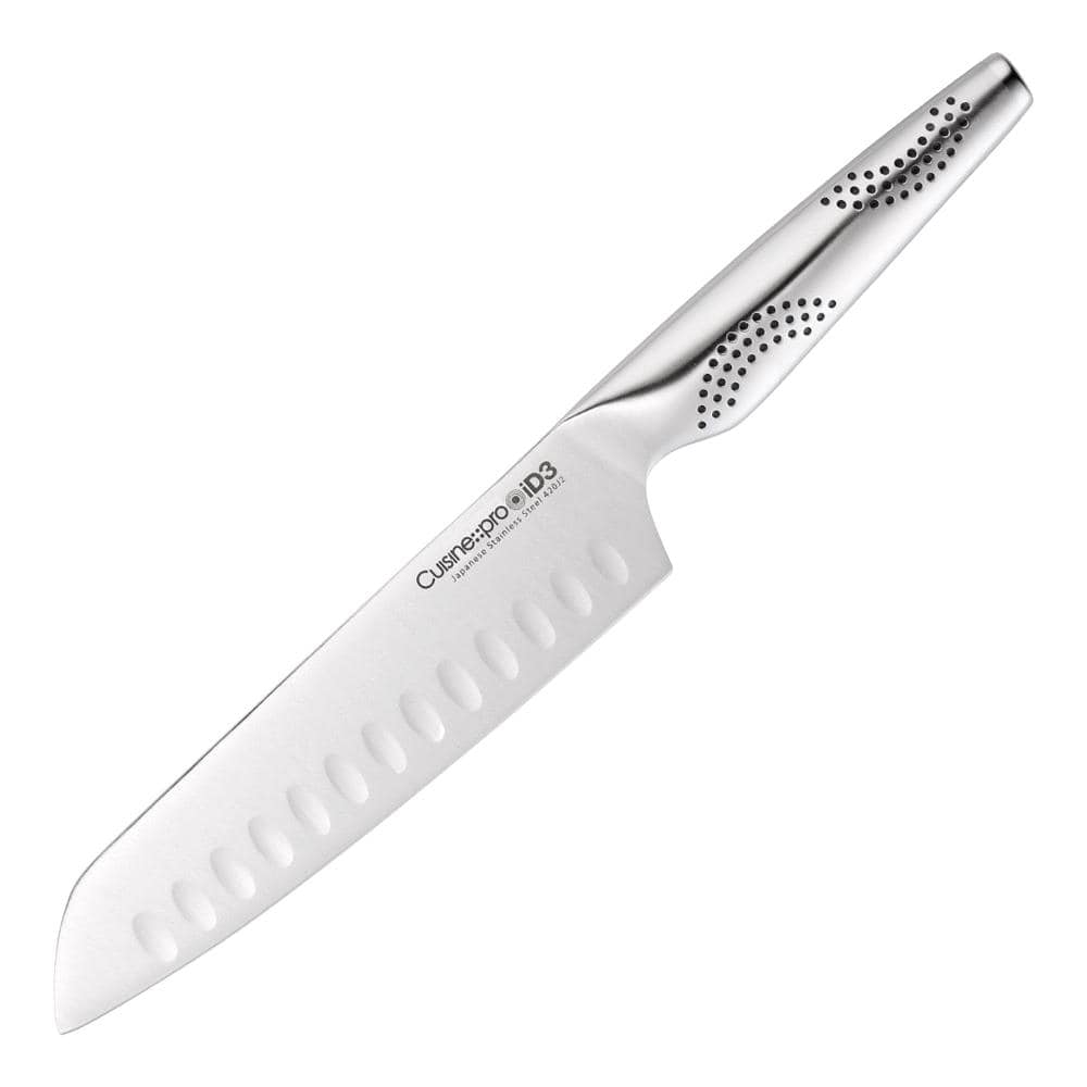 ID3 7 in. Steel Full Tang Santoku Knife