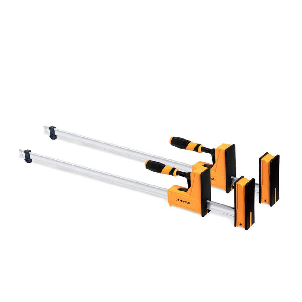 36 in. Parallel Clamps for Woodworking, 90 Degree Heavy Duty Steel Bar Jaw Clamp Spreader Tool, 2-Pack price history on PriceWatchPro