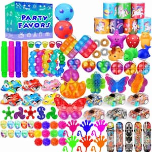 Party Favors for Kids 8-12 4-8 150-Pack Fidget Toys Bulk Treasure Box Toys for Classroom Stocking Stuffers Goodie