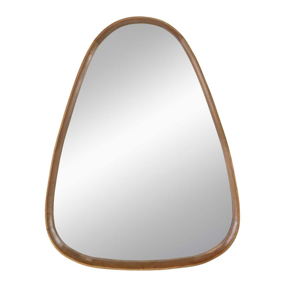 28.10 in. W x 36.80 in. H Speciality Wood Framed Wall Bathroom Vanity Mirro