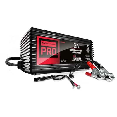 STARK USA 55 Amp 12-Volt/24-Volt Automotive Fast Jump Start Wheel Battery  Charger for Car and Truck 21523-H2 - The Home Depot