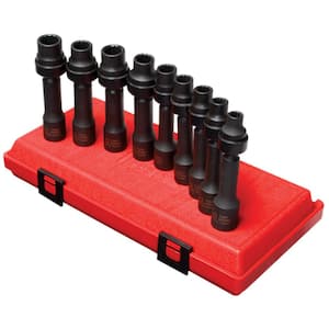 1/2 in. Drive Metric Driveline Socket Set (9-Piece)