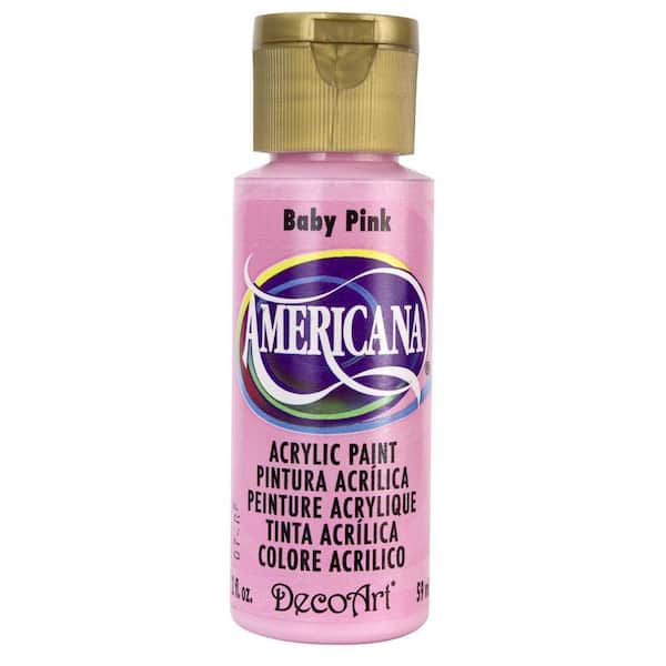 Baby Pink Americana Acrylics Paint DAO31-3 Bright Pastel Pink