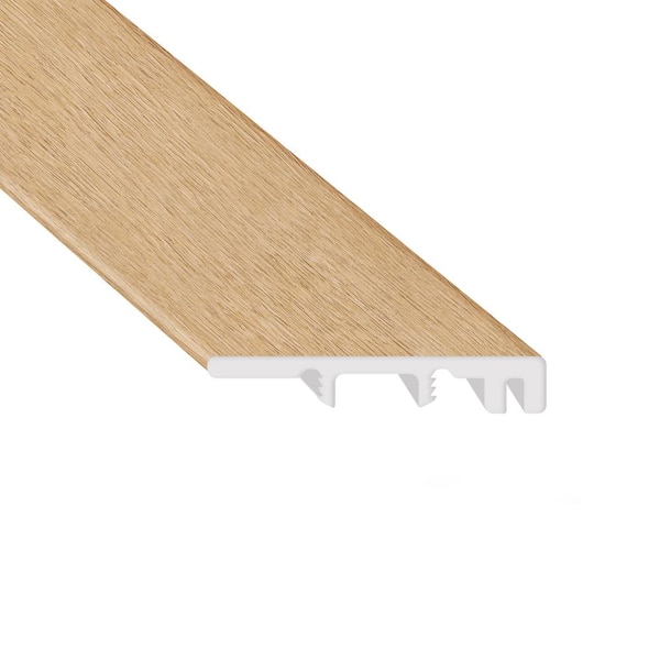 Sandswept 2.25 in. T x 2.75 in. W x 94.50 in. L Vinyl End Cap Molding