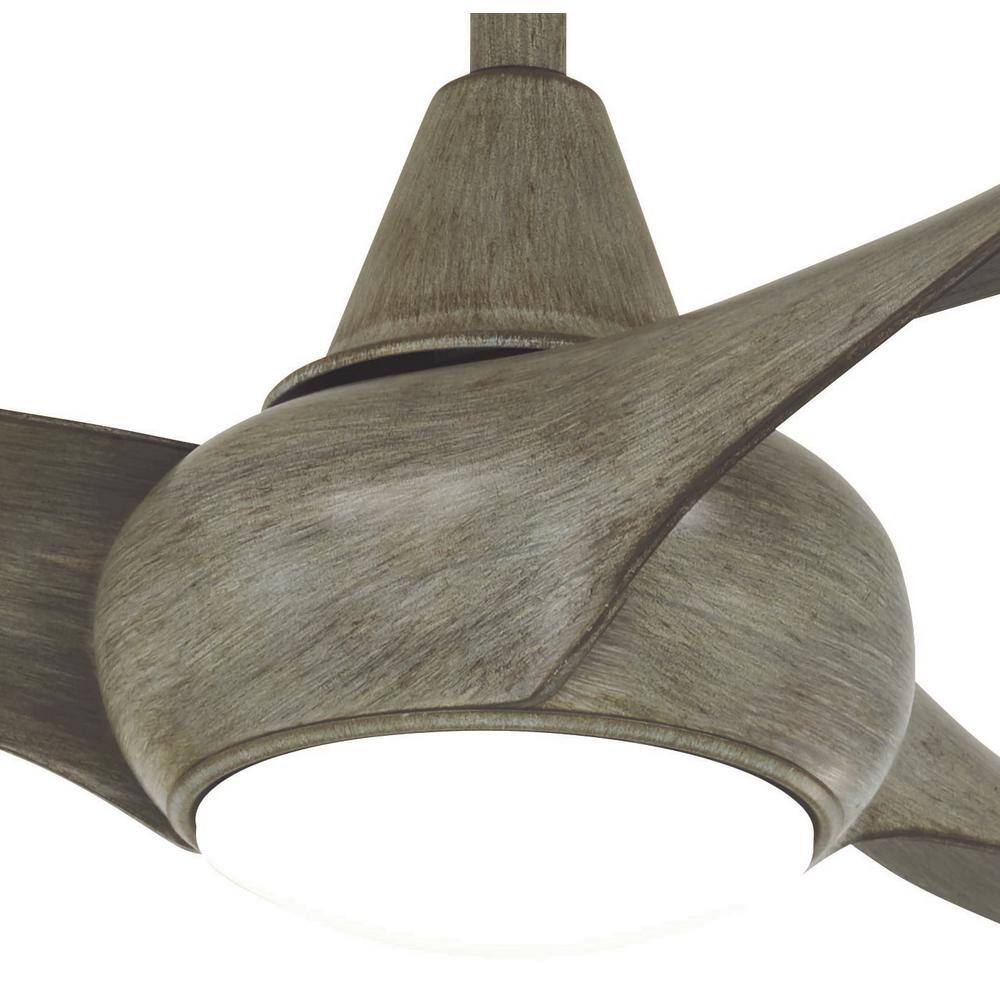 Driftwood 52" LED Ceiling Fan with Remote and Light Kit