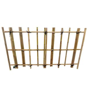 36 in. H x 60 in. L Yotsume-Gaki Bamboo Pedestrian Fence