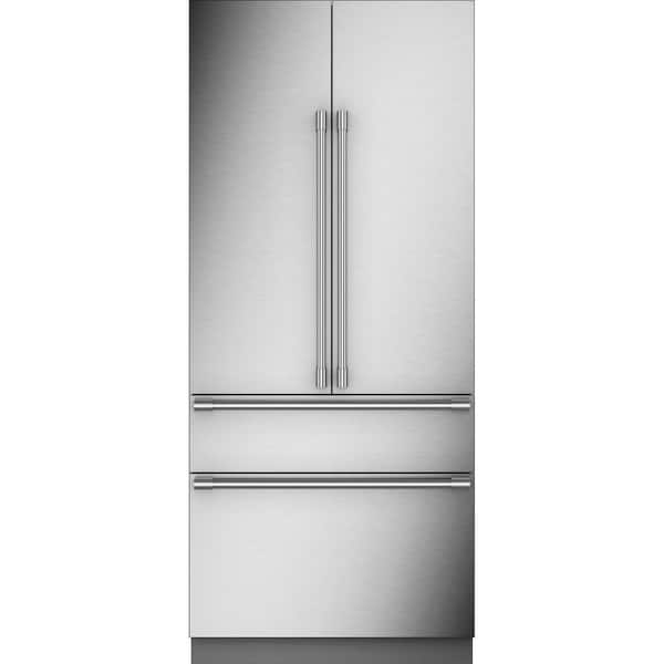 Monogram 36 in. Integrated BuiltIn French Door Refrigerator in