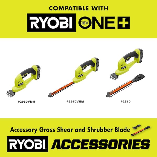 Ryobi Accessory Grass Shear and Shrubber Blade